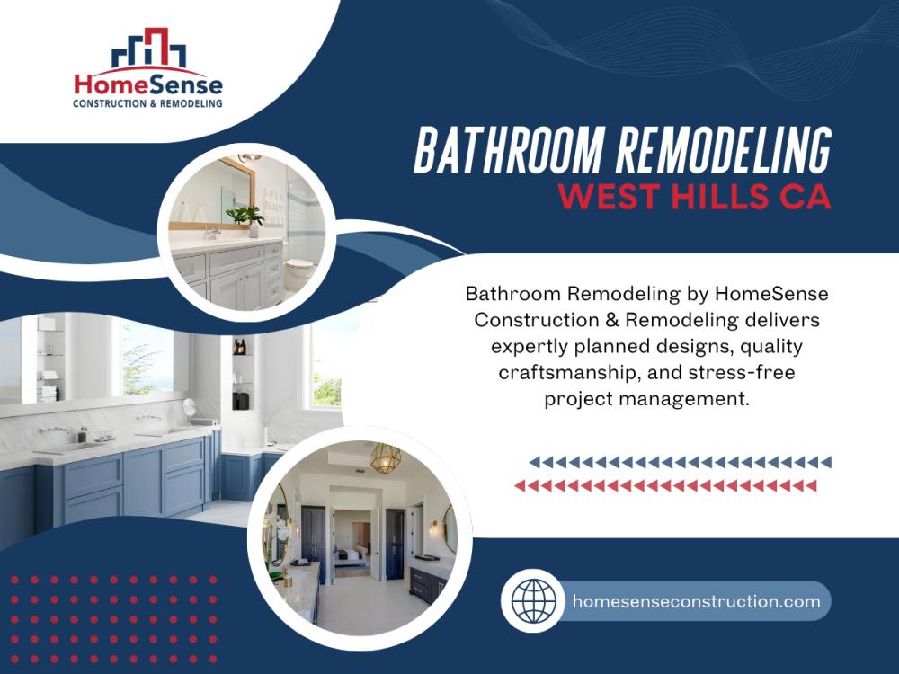 Bathroom Remodeling West Hills CA