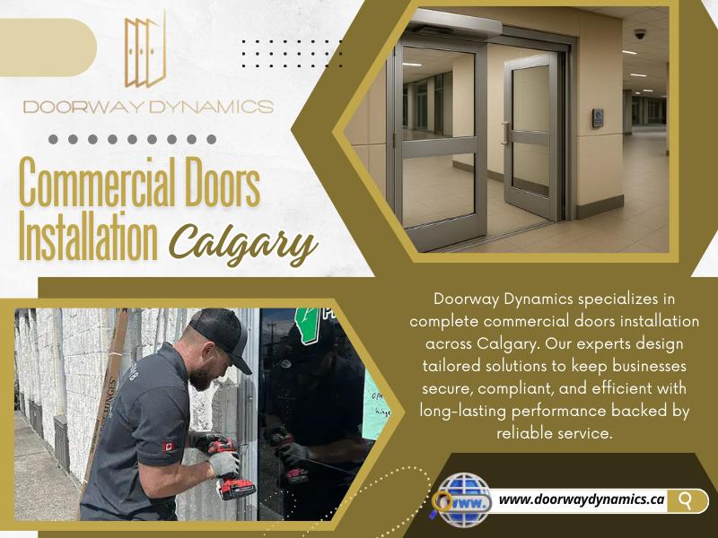 Commercial Doors Installation Calgary