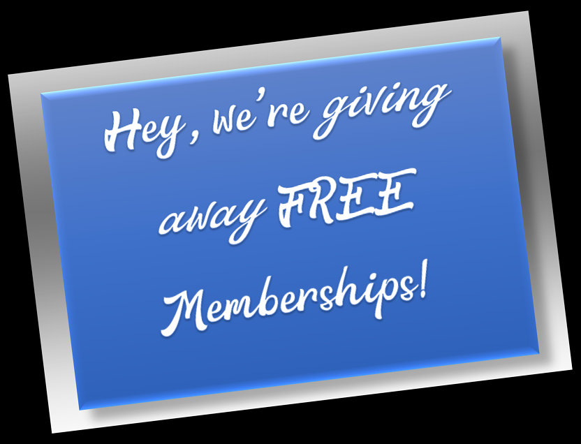 Giving away free membersgps
