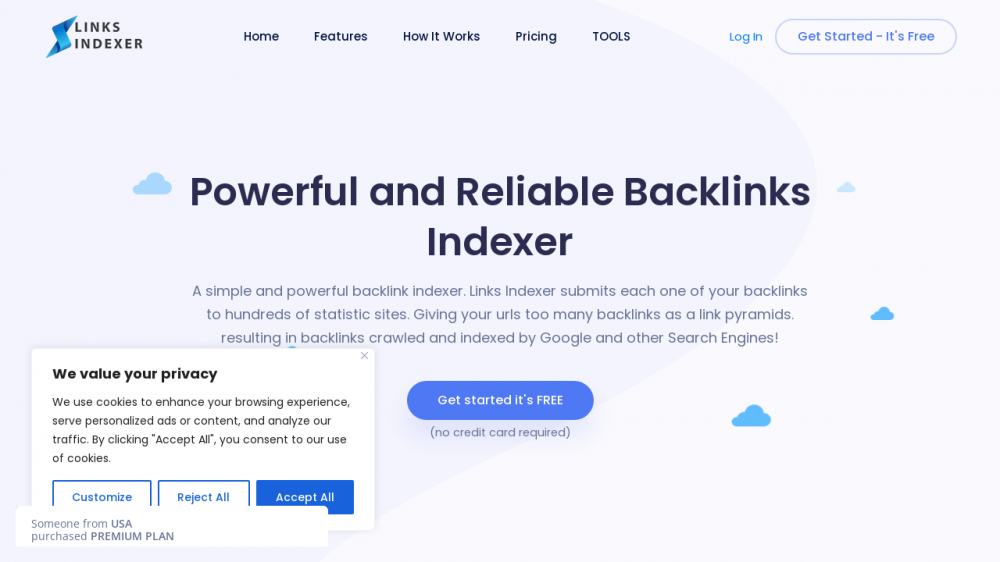 Reliable Backlinks Indexer